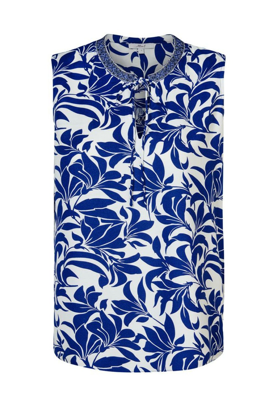 CLOTHING Miss Etam | Blouse Print Blauw