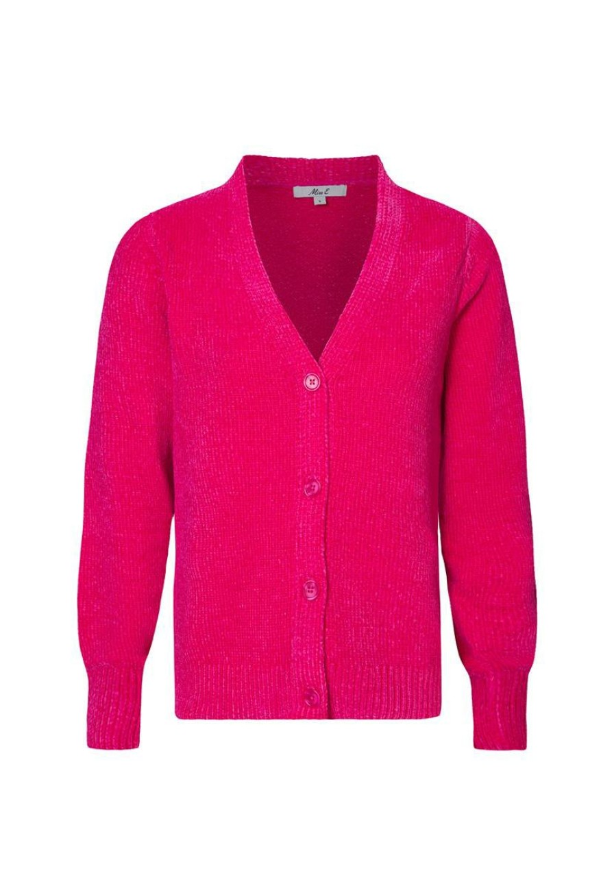 CLOTHING Miss Etam | Vest Chenille Roze