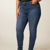 PLUS Miss Etam | Jeans Slim Fit Blauw