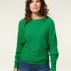 CLOTHING Miss Etam | Rib Sweater Groen