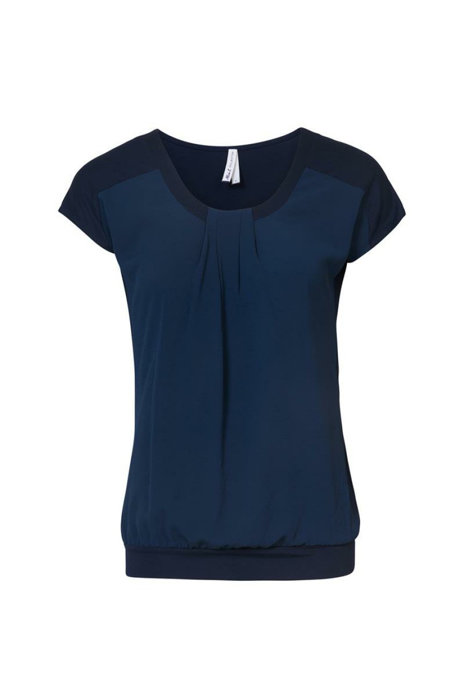 CLOTHING Miss Etam | Top 'Elvi' Blauw