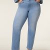 PLUS Miss Etam | Jeans Straight Fit Blauw