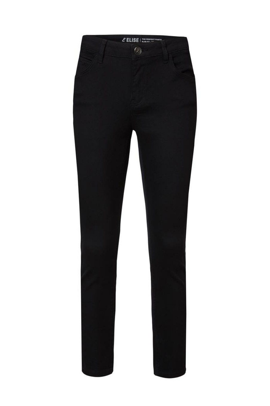 CLOTHING Miss Etam | Broek 'Elise' 7/8 Zwart