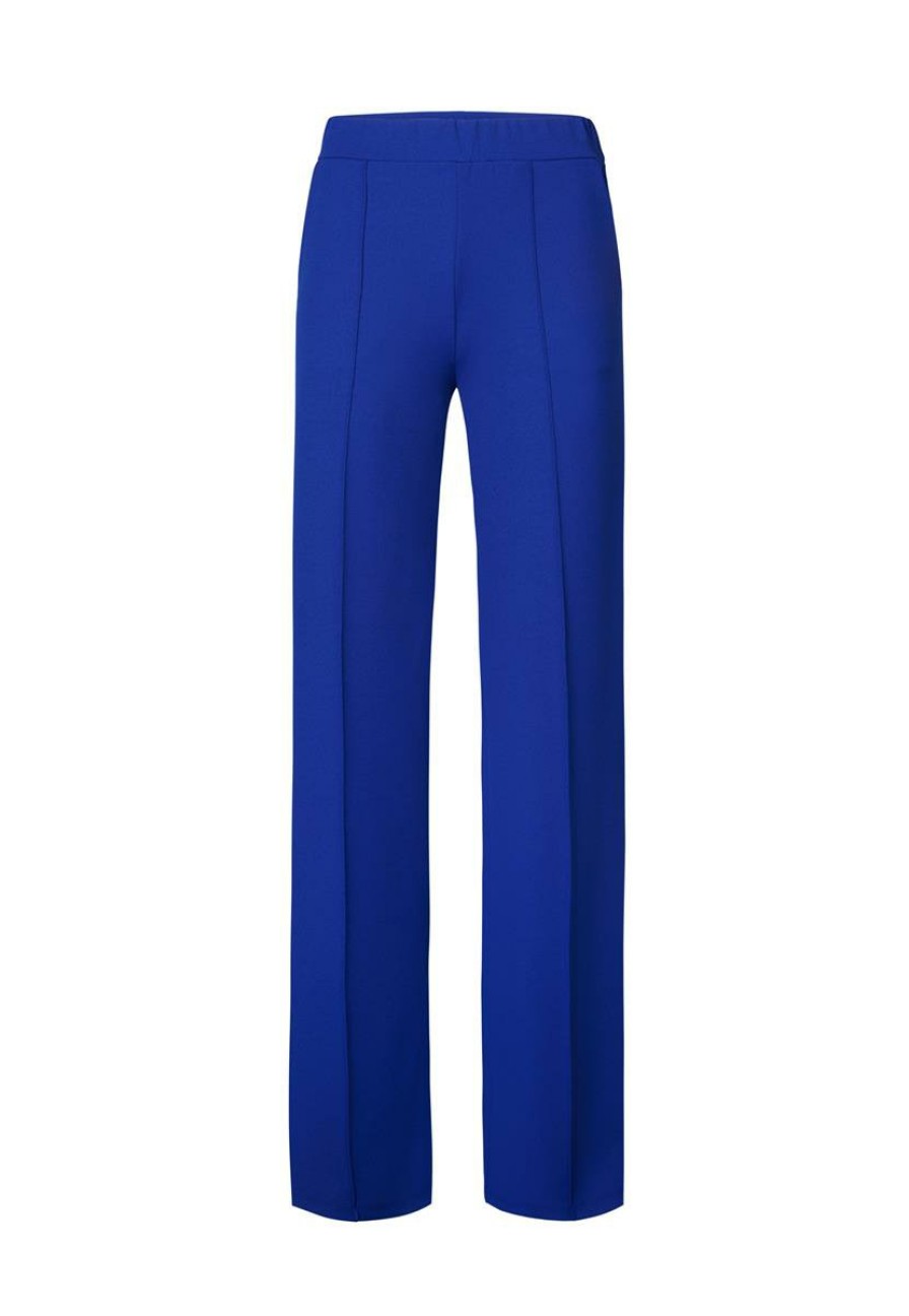 CLOTHING Miss Etam | Broek Wide Leg Blauw 36"