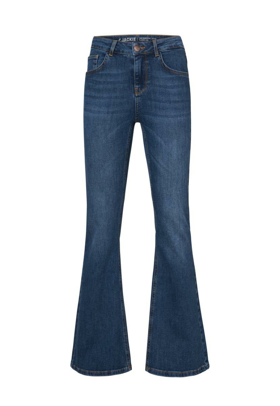 CLOTHING Miss Etam | Jeans Flared Leg Blauw