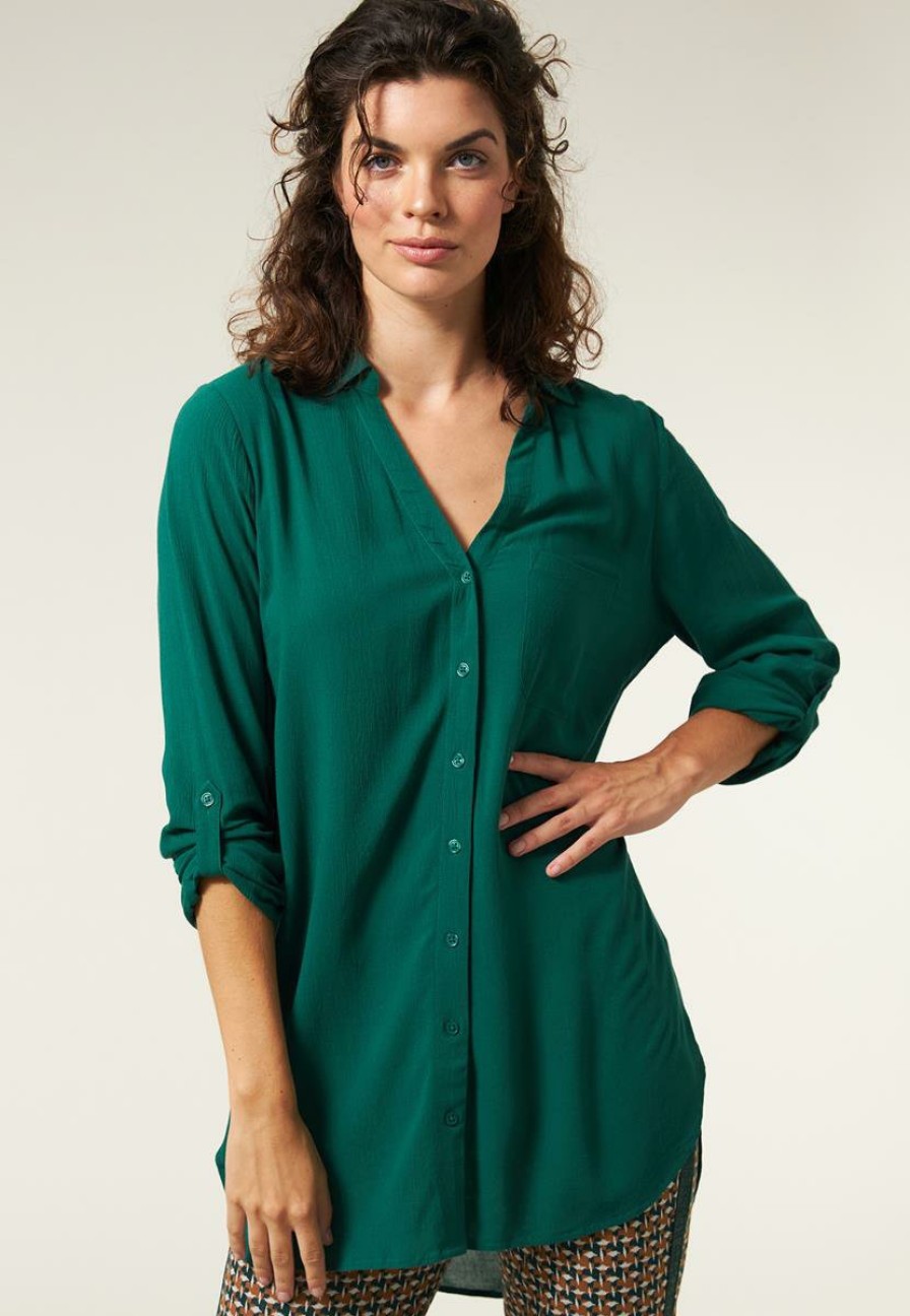 CLOTHING Miss Etam | Blouse Groen