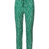 CLOTHING Miss Etam | Jogger Travel Print Groen