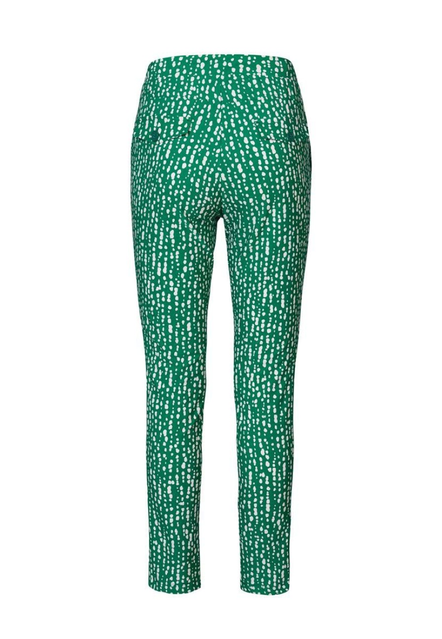 CLOTHING Miss Etam | Jogger Travel Print Groen