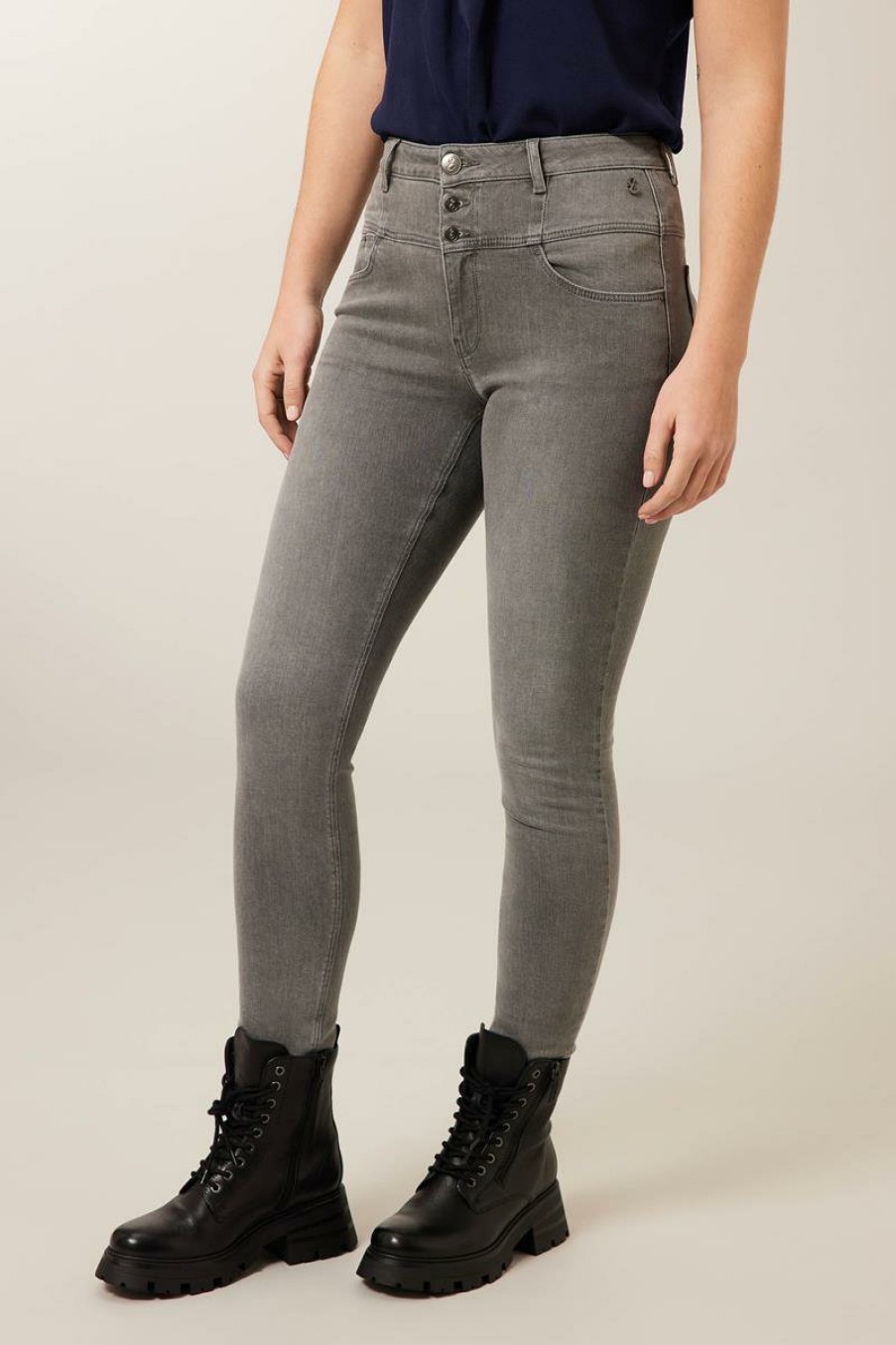 CLOTHING Miss Etam | Jeans Skinny Grijs