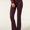 CLOTHING Miss Etam | Broek Flared Paars 36"