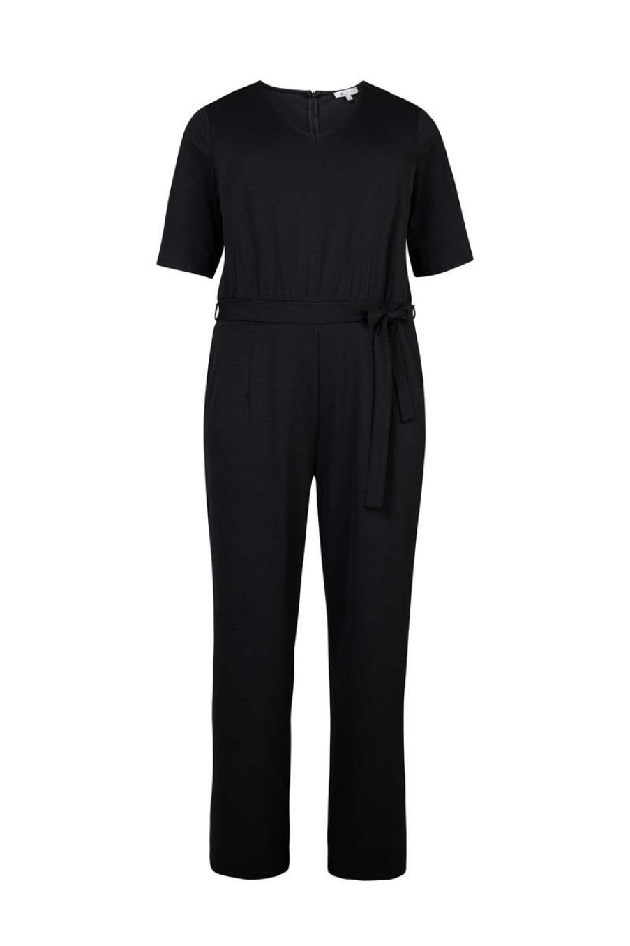 PLUS Miss Etam | Jumpsuit 'Louise' Zwart