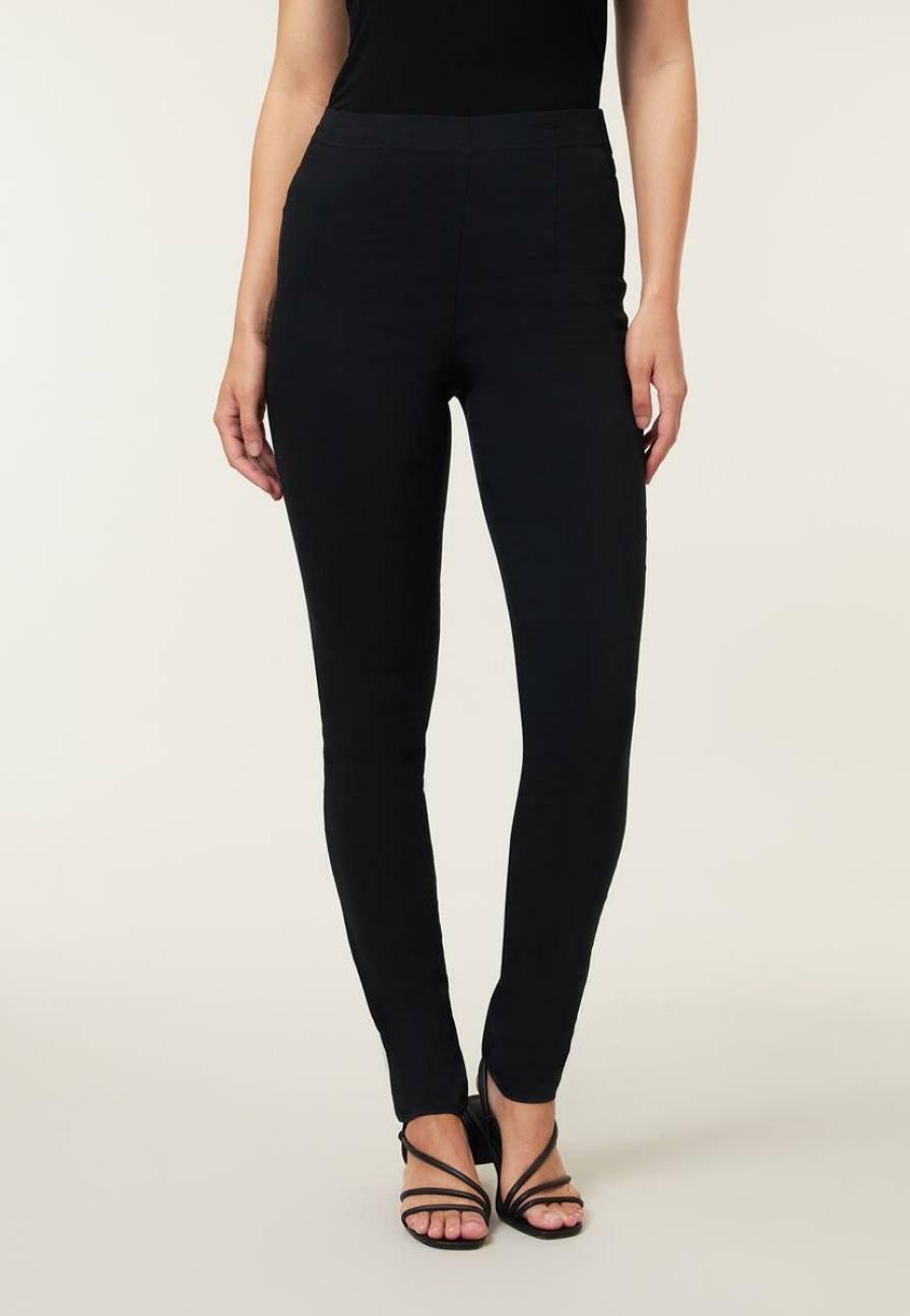 CLOTHING Miss Etam | Broek 'Belle' Zwart 36"