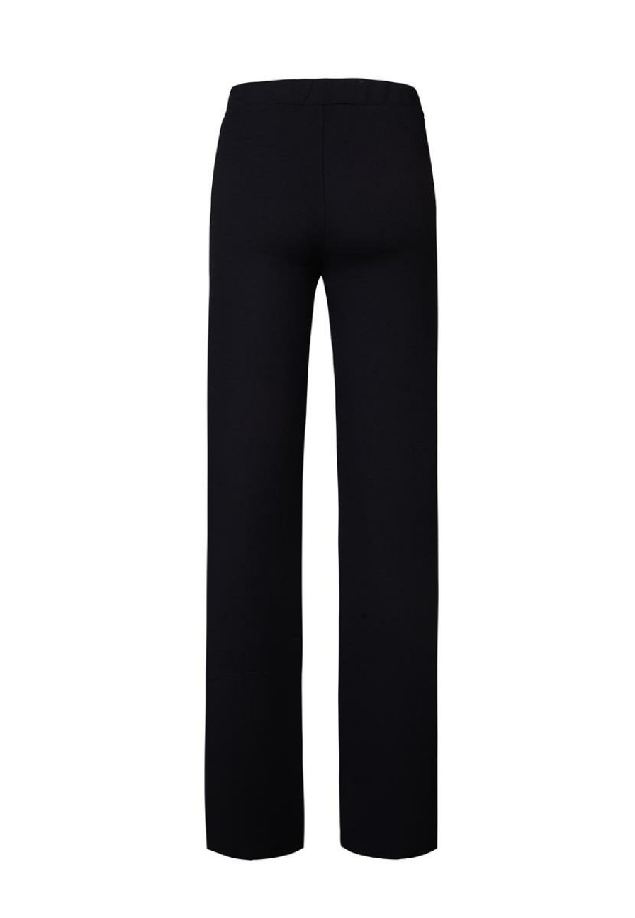 CLOTHING Miss Etam | Broek Wide Leg Zwart 36"