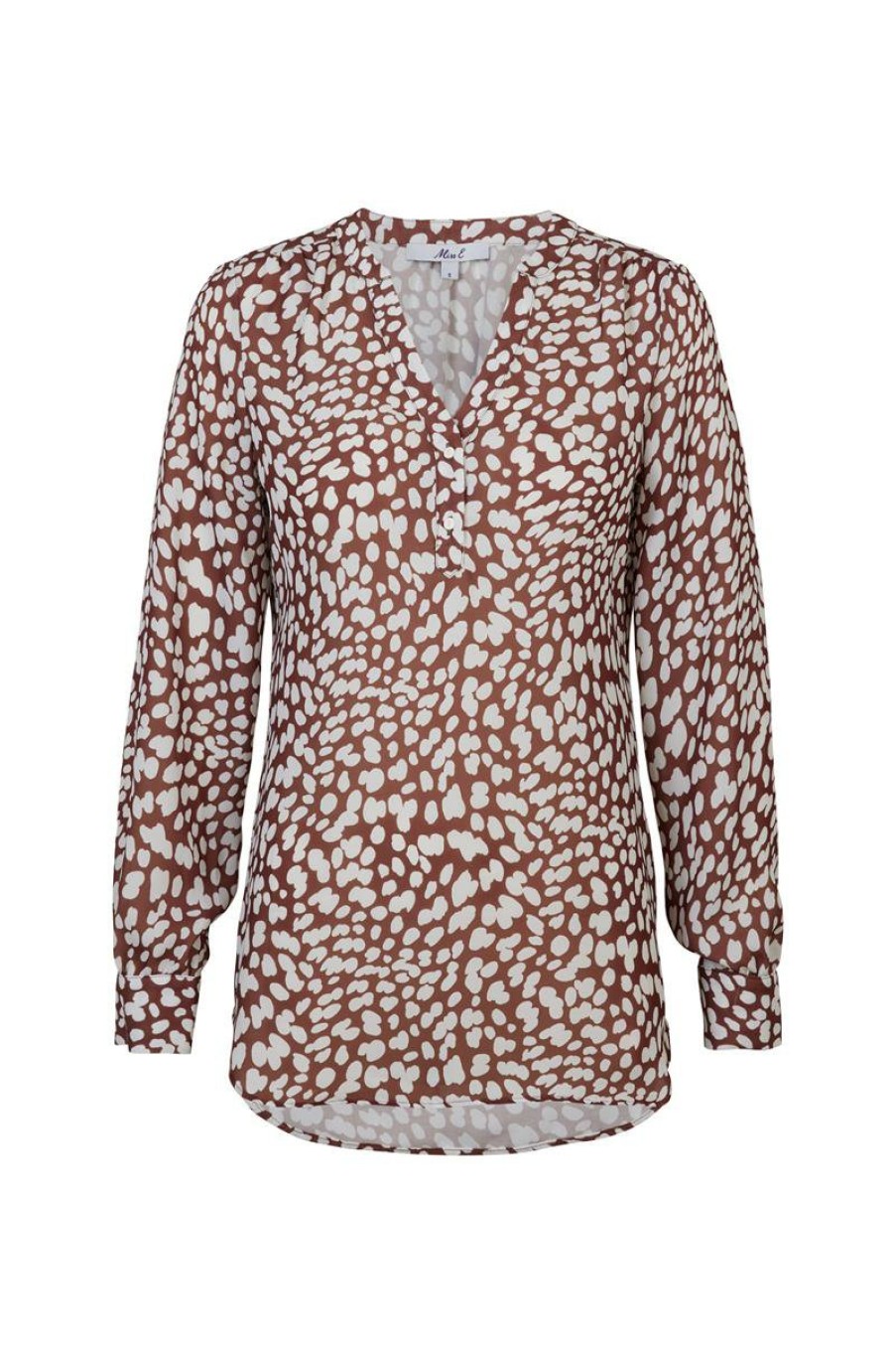 CLOTHING Miss Etam | Blouse 'Lara' Print Bruin