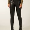 CLOTHING Miss Etam | Legging 'Tiffany' Pu Zwart