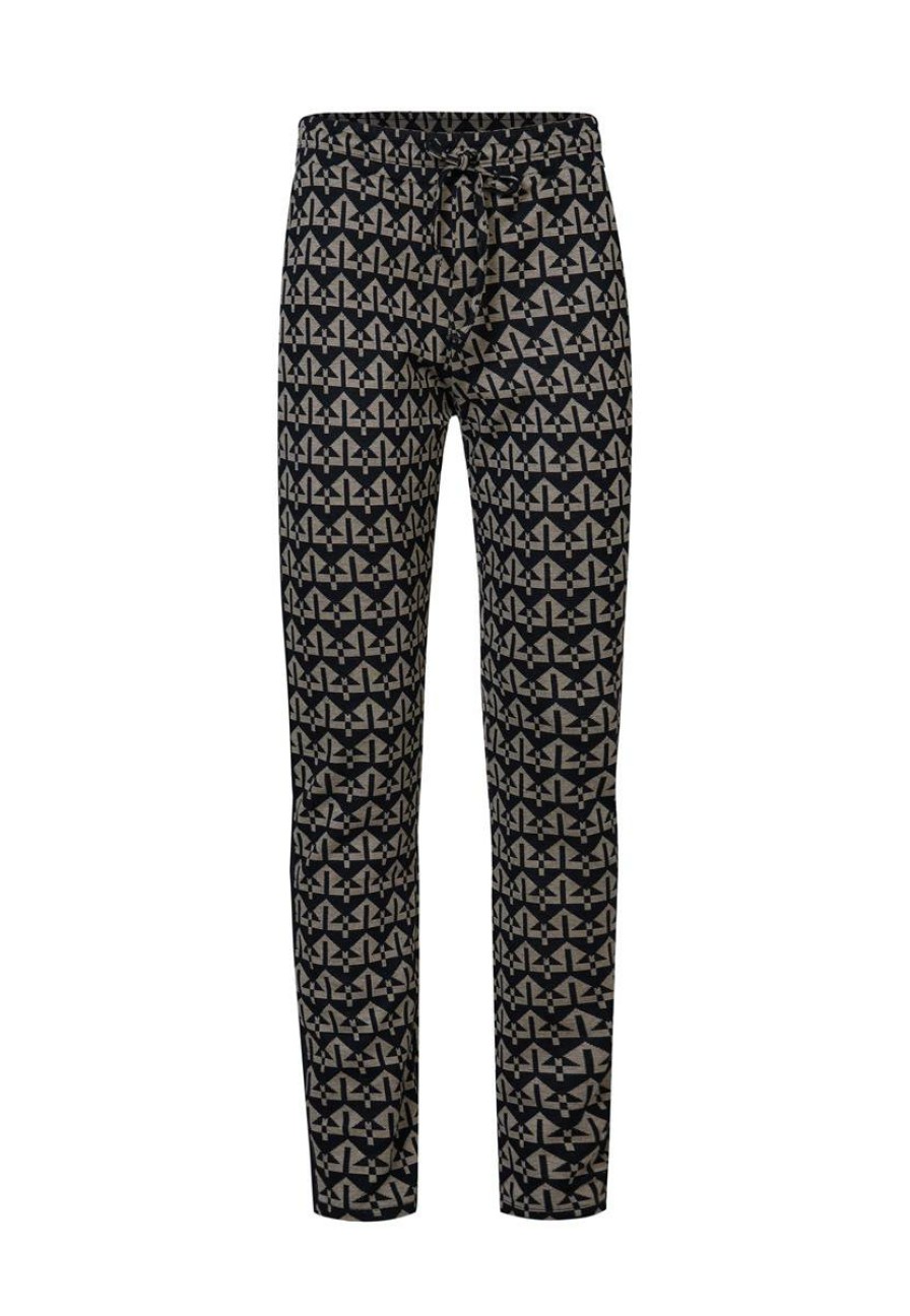 CLOTHING Miss Etam | Jogger Print Zwart