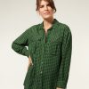 CLOTHING Miss Etam | Blouse Print Groen