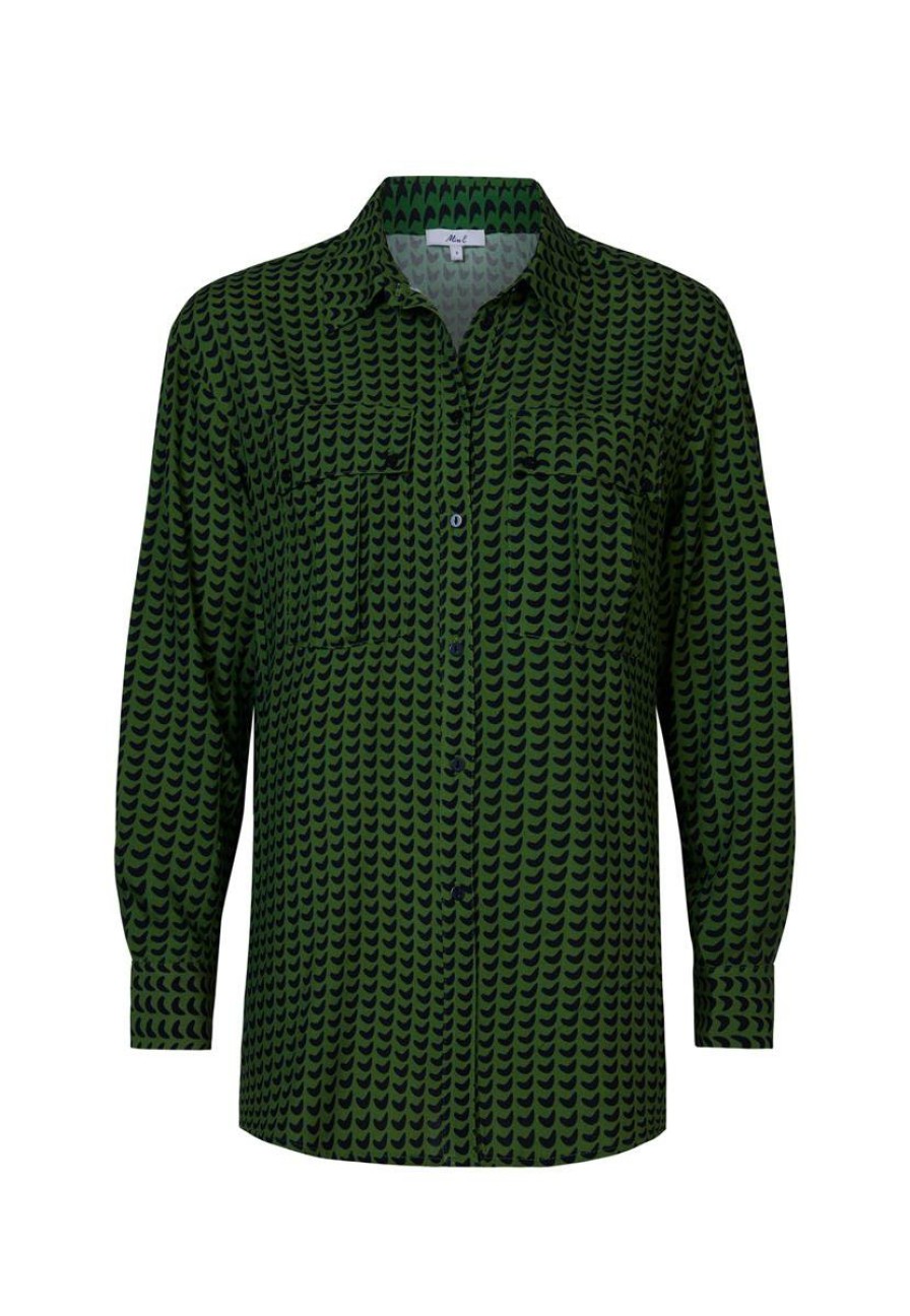 CLOTHING Miss Etam | Blouse Print Groen