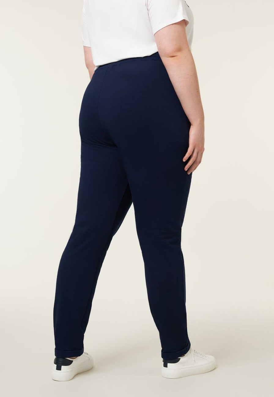 PLUS Miss Etam | Jogger Blauw