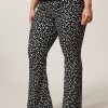 PLUS Miss Etam | Broek 'Mara' Print Zwart