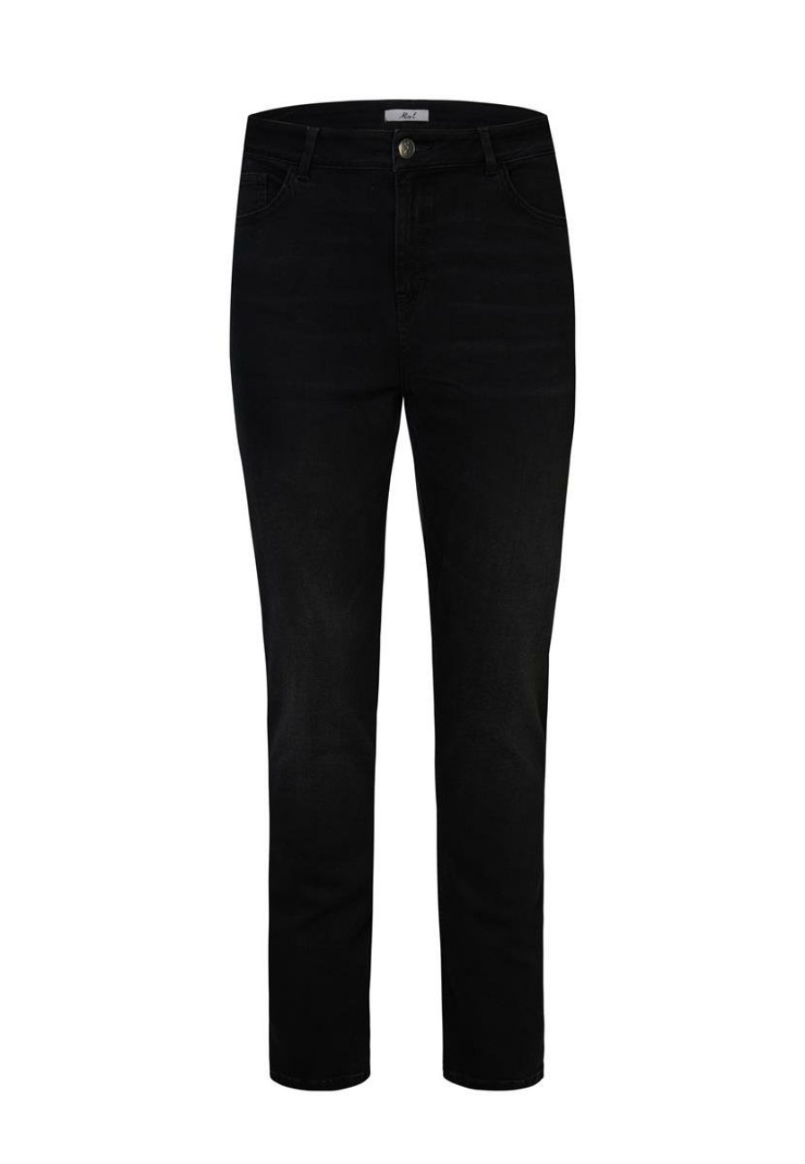 PLUS Miss Etam | Jeans Slim Fit Zwart