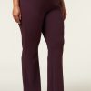 PLUS Miss Etam | Broek Flared Paars 32"