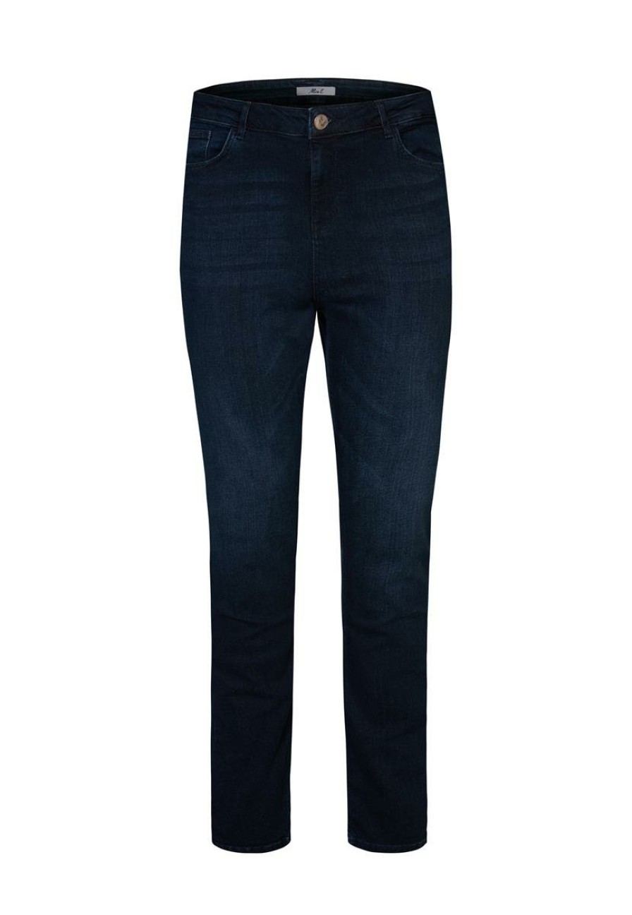 PLUS Miss Etam | Jeans Slim Fit Blauw