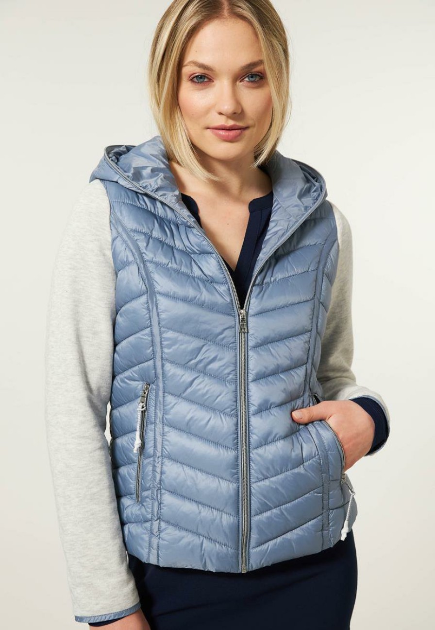 CLOTHING Miss Etam | Jas Padded Blauw