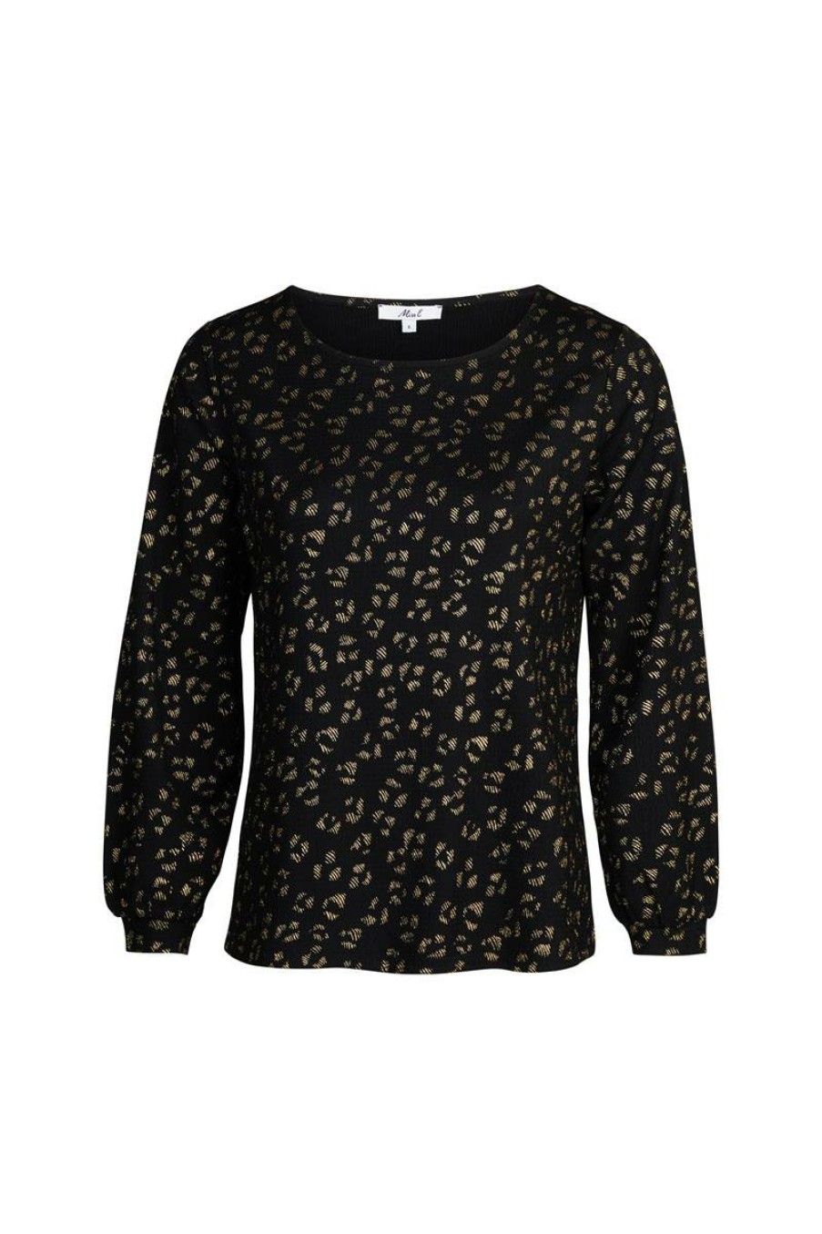 CLOTHING Miss Etam | Top 'Bonnie' Print Goud