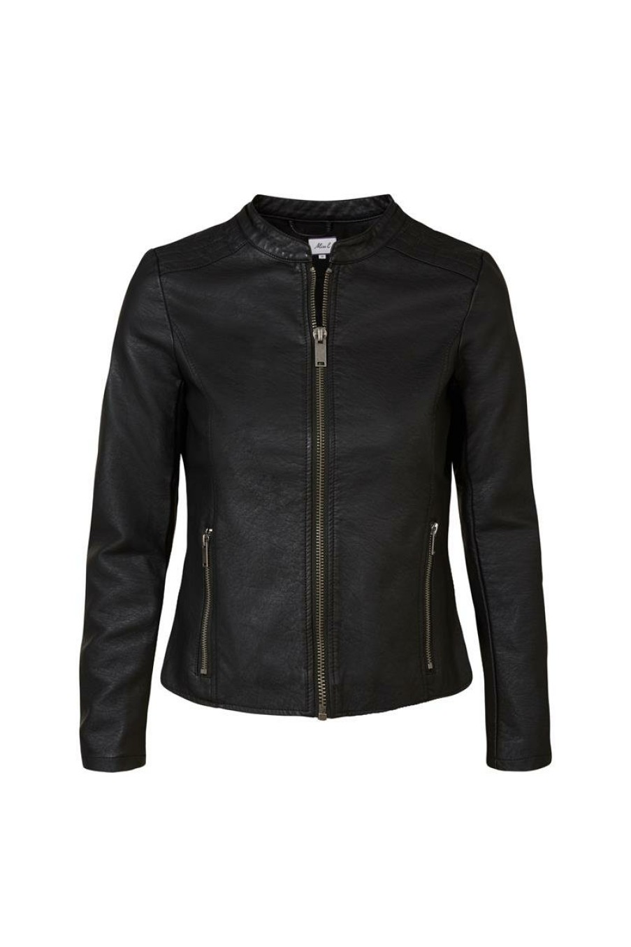 CLOTHING Miss Etam | Bikerjack Zwart