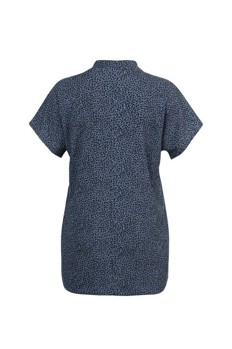 PLUS Miss Etam | Top 'Nikki' Print Blauw