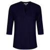 CLOTHING Miss Etam | Top 3/4 Mouw Blauw